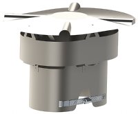 Oval Raincap with Spark Arrestor